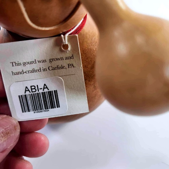 Meadowbrooke Gourd Dog - Heart Cutout Handmade Decor Accent Figurine - Picture 8 of 11